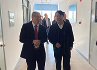 浦东新区管小军副区长一行来BG大游考察指导事情