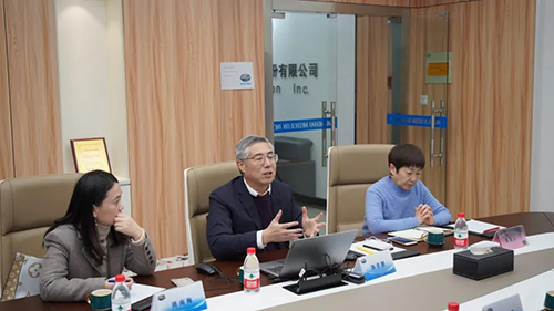 BG大游生物医药首创人&CEO陈春麟博士，，，，，，，药效部执行主任董文心博士，，，，，，，公司事务部总监周南梅等