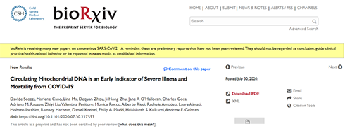 快速血液检测可识别重症高危害COVID-19患者